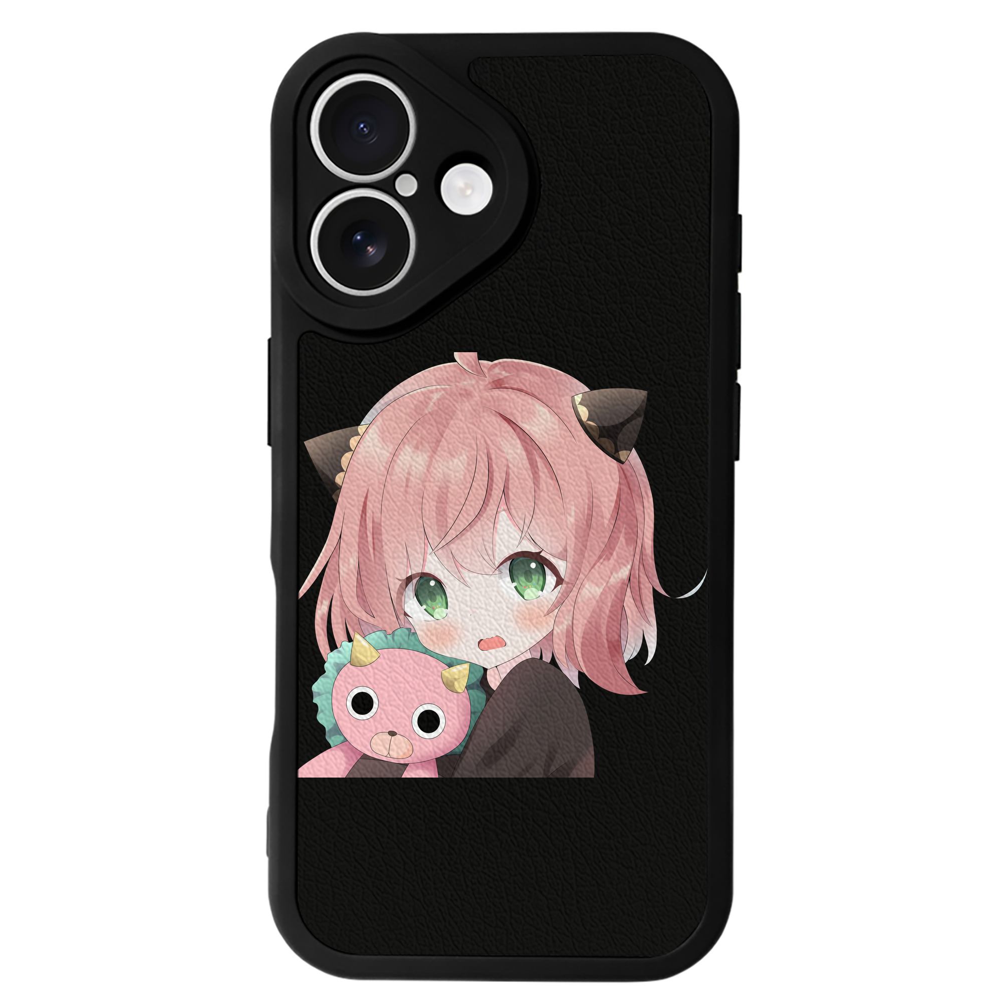 （画像用） SPY×FAMILY间谍家家酒 【iPhone 16シリーズ対応】シリコンスマホケース（レザー調） 材質：シリコン